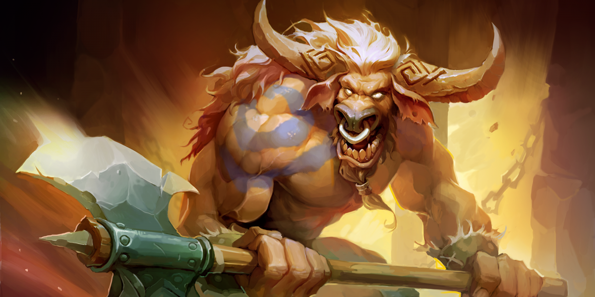 minotaur battle