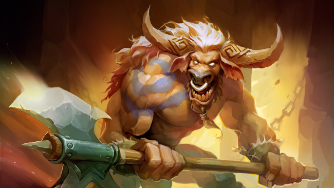 Minotaur Battle minotaur battle